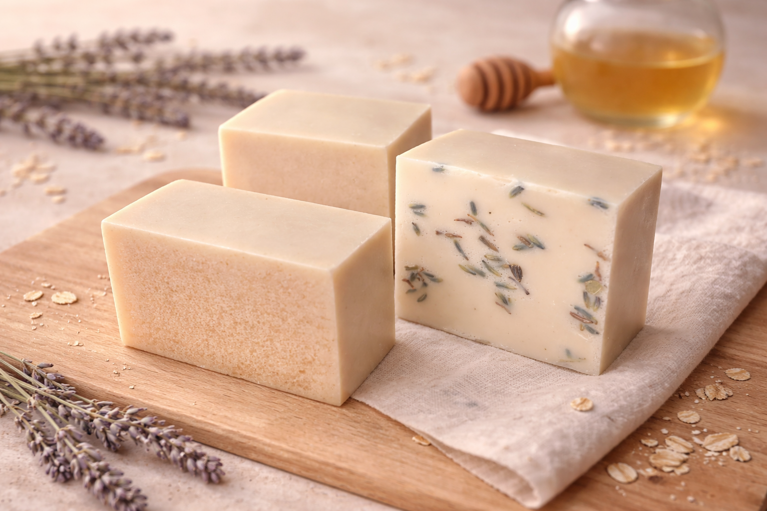 Serenity Grace  – Lavender & Oatmeal Soap