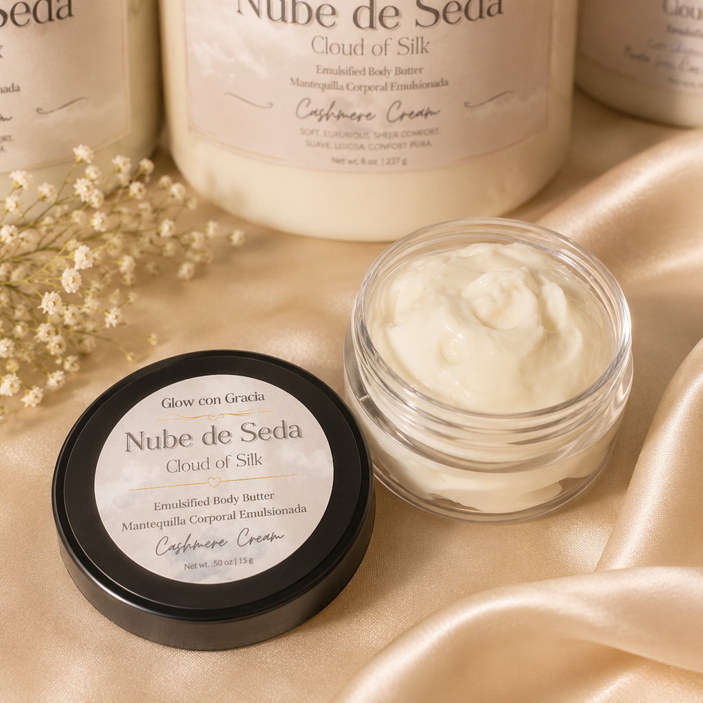 Nube de Seda Mantequilla Corporal Emulsionada | Cloud of Silk Emulsified Butter Cream (Cashmere Cream)