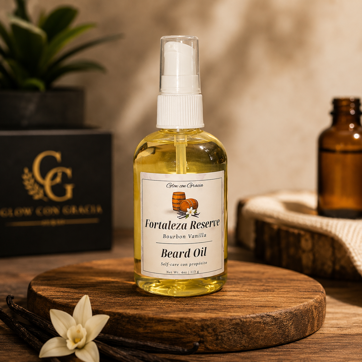 Fortaleza Reserve - Bourbon Vanilla Beard Oil
