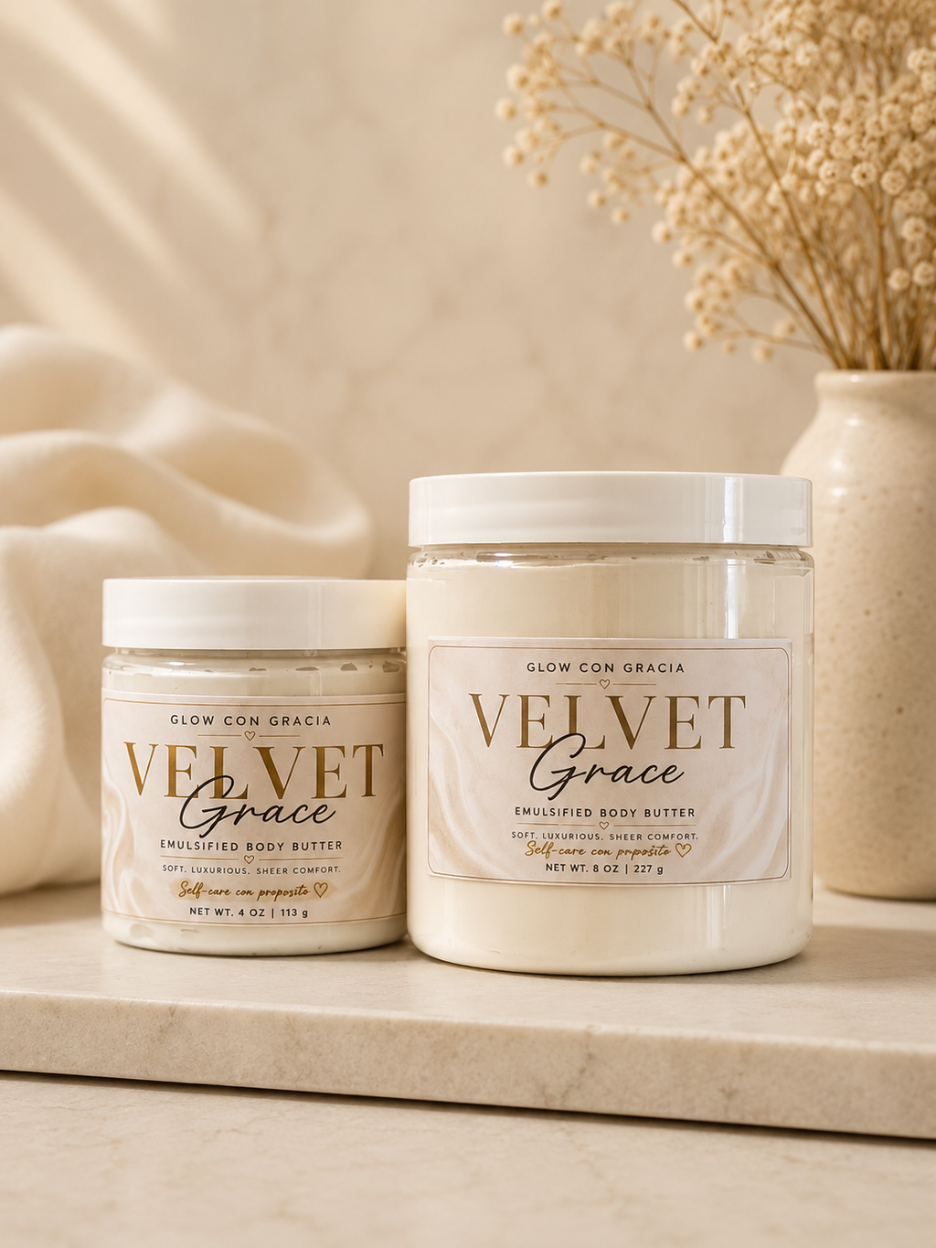 Velvet Grace Nourishing Body Butter | Soft Skin & Grace