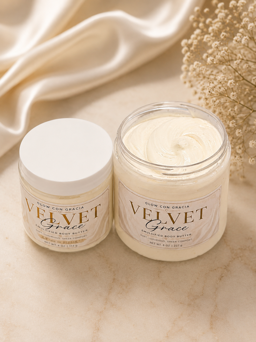 Velvet Grace Nourishing Body Butter | Soft Skin & Grace